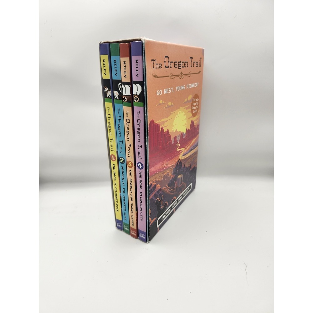 The Oregon Trail (Paperback Boxed Set) - Paperback - VERY GOOD 4 Books